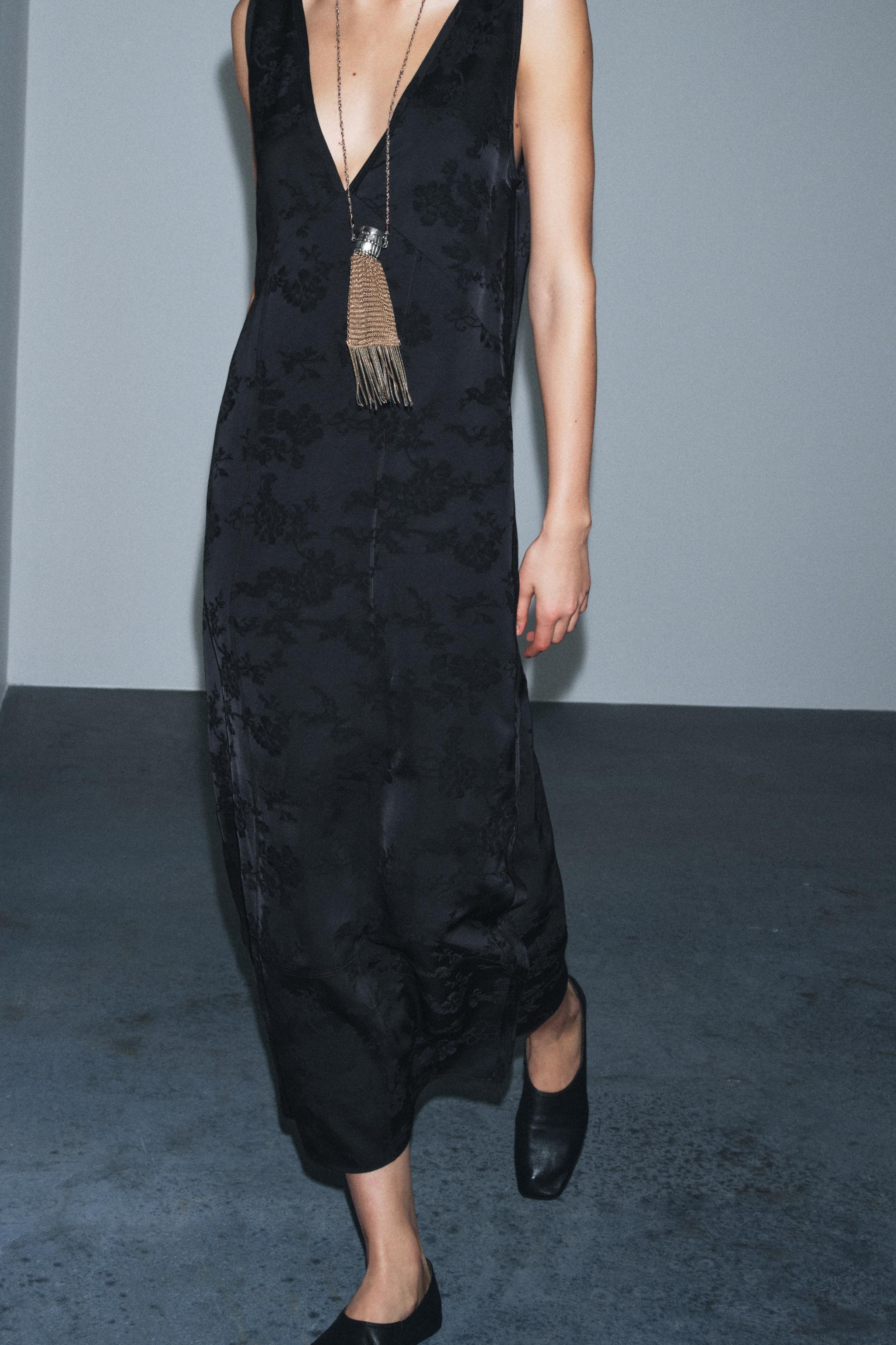 ZW COLLECTION LIMITED EDITION JACQUARD MIDI DRESS